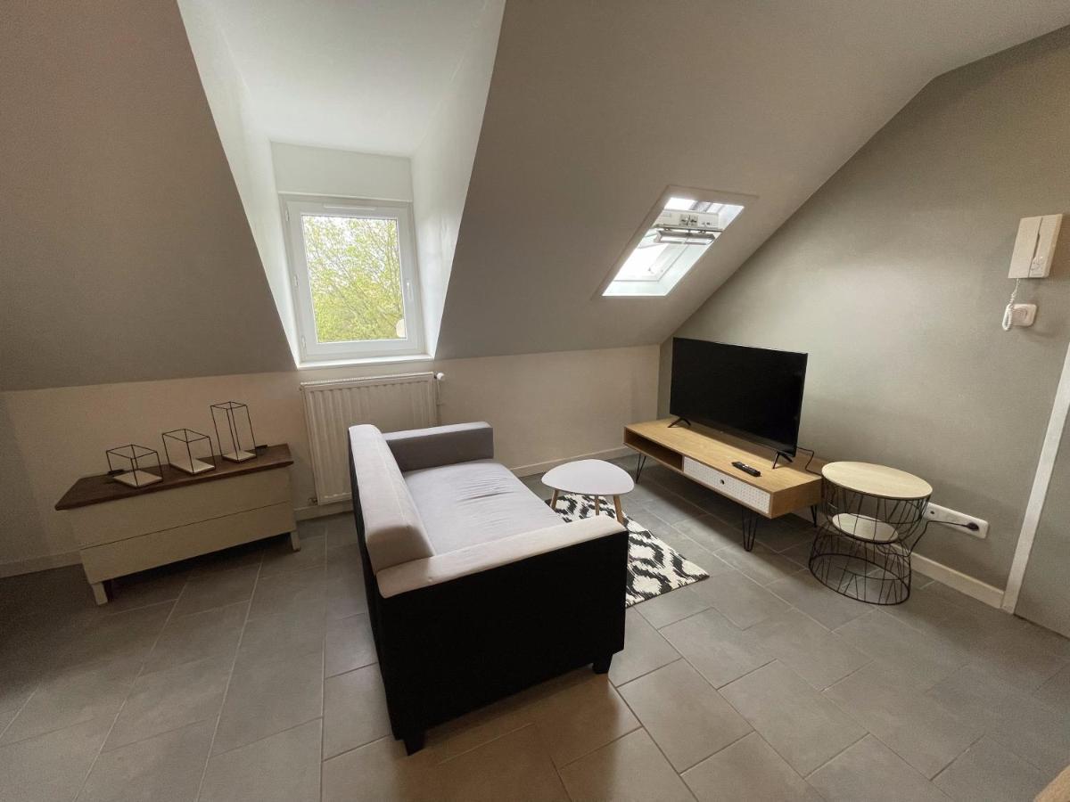 Le Mansard, Atypique, Gare Et Tramway 4Min A Pied Apartment Luaran gambar